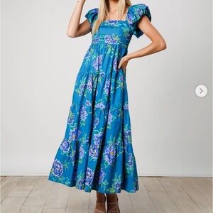 Floral dress large new